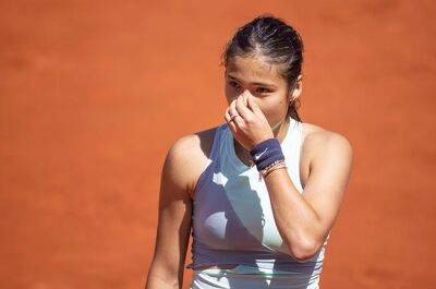 Raducanu knocked out of French Open in second round