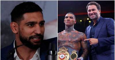Amir Khan thinks Conor Benn could be a big PPV star - but Eddie Hearn is holding him back too much