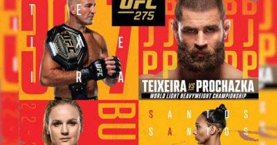 Valentina Shevchenko - Joanna Jedrzejczyk - UFC 275 Betting Odds: What are they currently? - msn.com - Britain -  Santos