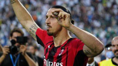 Striker Zlatan Ibrahimovic set to miss rest of 2022 as AC Milan confirm ACL surgery after Serie A triumph