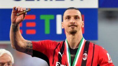 Ibrahimovic out until 2023 after knee surgery - AC Milan - channelnewsasia.com - Sweden - Italy