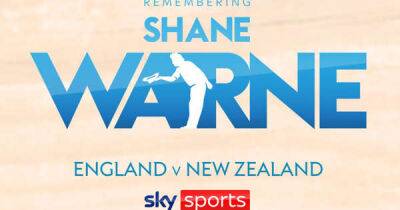 Sky Sports to pay tribute to Shane Warne during Lord's Test