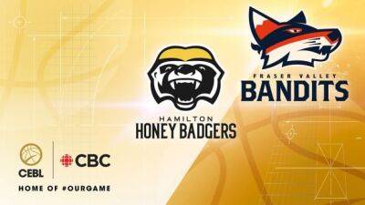 Watch CEBL: Fraser Valley Bandits vs. Hamilton Honey Badgers - cbc.ca