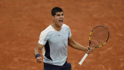 Alcaraz survives match point to beat Ramos-Vinolas in marathon match