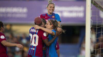 Alberto Toril - Olga Carmona - El Barça se quita el luto a costa del Madrid y se mete en la final - en.as.com -  Santo Domingo