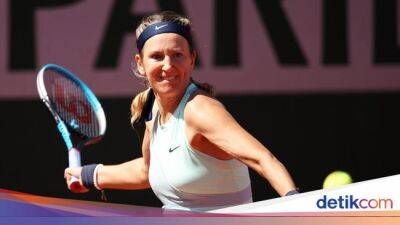 Roland Garros - Victoria Azarenka - Maria Sakkari - French Open 2022: Maria Sakkari Terhenti, Azarenka Lolos - sport.detik.com - France - Switzerland