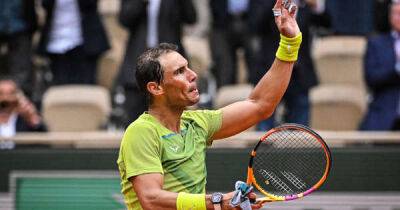 Roger Federer - Rafael Nadal - Emma Raducanu - Ashleigh Barty - Novak Djokovic - Corentin Moutet - Rafael Nadal reaches another stunning landmark after latest French Open win - msn.com - Russia - France