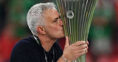 '100 per cent Romanista!' - Mourinho vows to continue on at Roma after winning Conference League