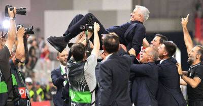 Jose Mourinho commits future to Roma after making managerial history in ECL final triumph