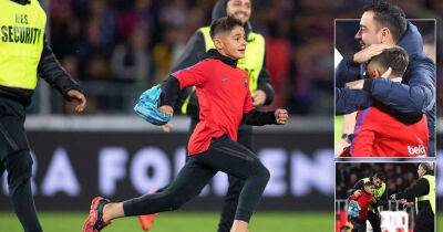 Young pitch invader busted after Barcelona FC's win over A-League side