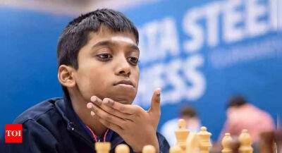 Chessable Masters final: Praggnanandhaa falters at opening hurdle