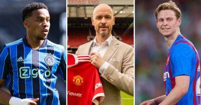 De Jong, Timber, Phillips - Erik ten Hag's first Manchester United transfer predicted