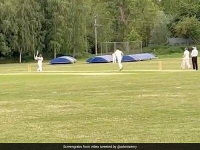 Watch: Alastair Cook, Ex-England Captain, Gets Bowled By 15-Year-Old, Who "Can't Get Over It"