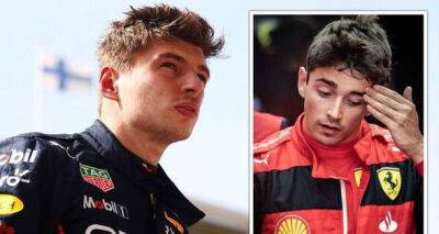 Max Verstappen takes anger out on the team as he feels 'pressure' in Charles Leclerc fight