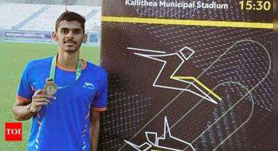 Murali Sreeshankar - India's Murali Sreeshankar claims long jump gold in Greece - timesofindia.indiatimes.com - France - Croatia - Spain -  Tokyo - India - Uruguay - Greece - Peru