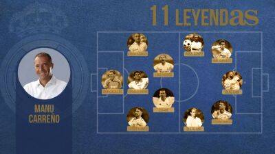 Manu Carreño elige el mejor once del Real Madrid de las finales de Champions