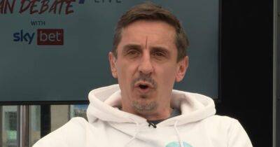 Manchester United great Gary Neville makes Man City Premier League title admission