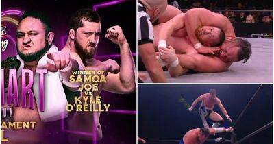 Jon Moxley - Chris Jericho - Adam Page - AEW Dynamite Results: Samoa Joe advances to the Owen Hart Cup Final - givemesport.com -  Kingston - Samoa