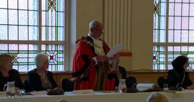 Councillor who doubled up as Father Christmas taking on Mayoral chains of office - manchestereveningnews.co.uk -  Santa