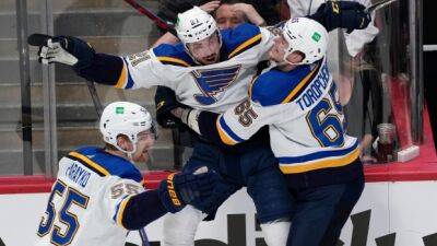 Nathan Mackinnon - Darcy Kuemper - Ville Husso - Bozak caps rally with OT goal, Blues edge Avs to stay alive - tsn.ca - county St. Louis - state Colorado