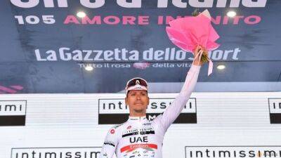 Almeida out of Giro d'Italia after testing positive for COVID