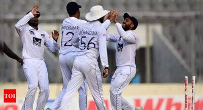 2nd Test: Bangladesh top order stumbles after Mathews, Chandimal hit tons