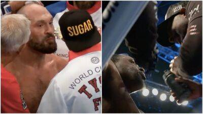 Tyson Fury vs Dillian Whyte corner cam: Gypsy King's corner called KO punch