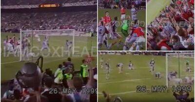 Man Utd's Champions League win v Bayern in 1999: Never-before-seen footage emerges