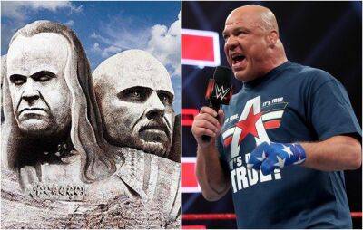 Kurt Angle excludes The Rock & The Undertaker from his WWE Mount Rushmore