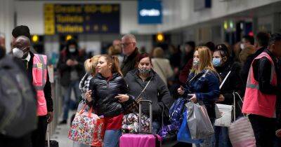 Manchester Airport chaos as easyJet flights delayed after IT failure and M56 crash - latest updates