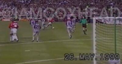 Manchester United fan goes viral with brilliant footage of 1999 Champions League comeback