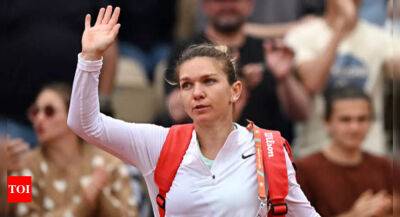 Simona Halep - Roland Garros - Jelena Ostapenko - French Open: Former champion Halep knocked out by Chinese teenager Zheng - timesofindia.indiatimes.com - France - Australia - China - Romania - Melbourne - Latvia