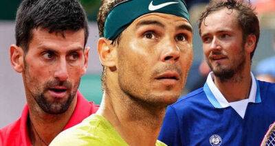 Novak Djokovic and Rafael Nadal told Daniil Medvedev may 'do something big' at French Open