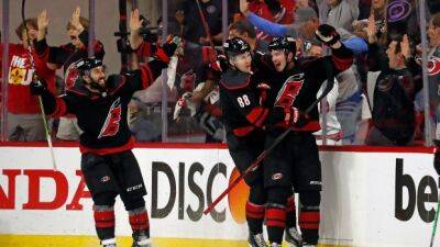 Hurricanes win Game 5, push Rangers to brink of elimination
