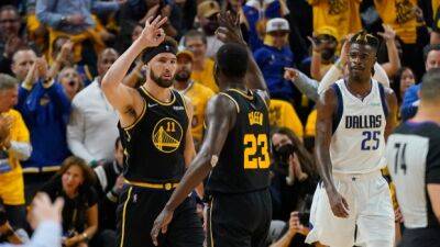 Warriors top Mavs in Game 5, advance to NBA Finals