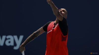 Nick Kyrgios - Kyrgios turns down million dollar Tomic challenge - channelnewsasia.com - Australia - India