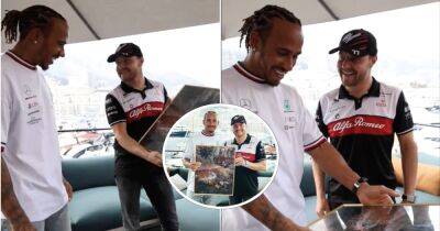 Lewis Hamilton: Valtteri Bottas gifts ex-Mercedes teammate hilarious present