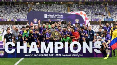 Serhiy Rebrov lauds 'mighty effort' as Al Ain celebrate Adnoc Pro League title