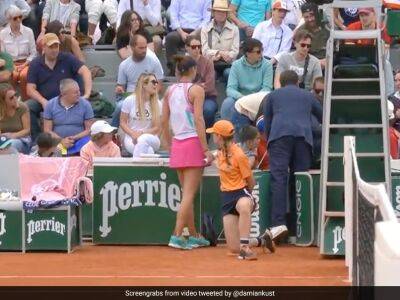 Roland Garros - Irina Camelia Begu - Romanian Tennis Player Sorry As Thrown Racquet Hits Youngster At French Open - sports.ndtv.com - Russia - France - Usa - Romania