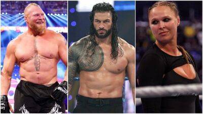 Brock Lesnar - Becky Lynch - Ronda Rousey - Charlotte Flair - Roman Reigns - Rhea Ripley - Cody Rhodes - Roman Reigns, Brock Lesnar, Ronda Rousey: Top WWE stars pulled from Money in the Bank - givemesport.com - state Nevada