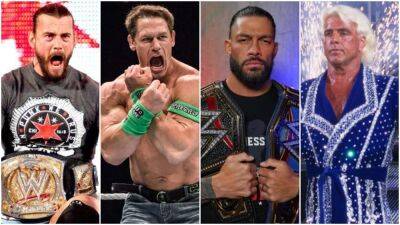 Dwayne Johnson - Randy Orton - Brock Lesnar - John Cena - Edge - Undertaker, Lesnar, Orton, Reigns, Cena, Rock: Fans name WWE's 'most overrated' Superstars - givemesport.com