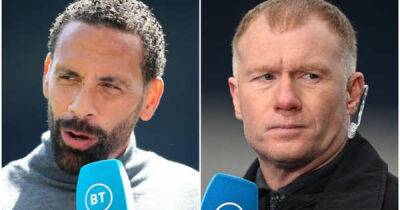 Rio Ferdinand and Paul Scholes agree over Manchester United midfield transfer