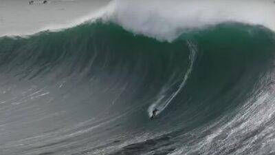 Las 10 bombas del año en surf de olas gigantes: Nazaré, Jaws, Shipsterns...