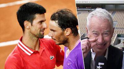 Rafael Nadal - Carlos Alcaraz - John Macenroe - French Open: 'He's back!' - Why John McEnroe is picking Novak Djokovic over Rafael Nadal to triumph in Paris - eurosport.com - France - Spain - Australia -  Paris