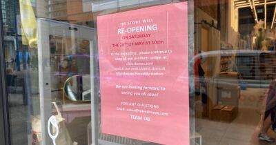 Popular Manchester city centre retailer to reopen tomorrow after weeks of closure