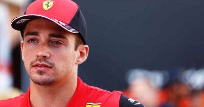 Monaco GP - Charles Leclerc tops FP1 ahead of Sergio Perez