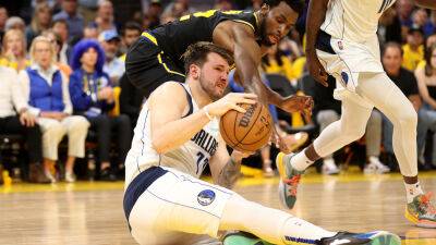 Dallas Mavericks star Luka Doncic says he needs to improve defensively after being eliminated by Golden State