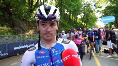 Giro d’Italia: ‘It was not a fair sprint’ – Mauro Schmid after calamitous end saw him finish as ‘first loser’