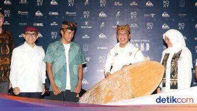 Liga Selancar Dunia Resmi Dimulai, Menpora Apresiasi Banyuwangi - sport.detik.com - Indonesia