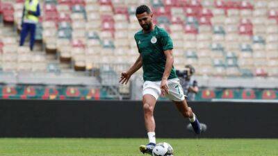 Injured Mahrez pulls out of Algeria's African Nations Cup qualifiers